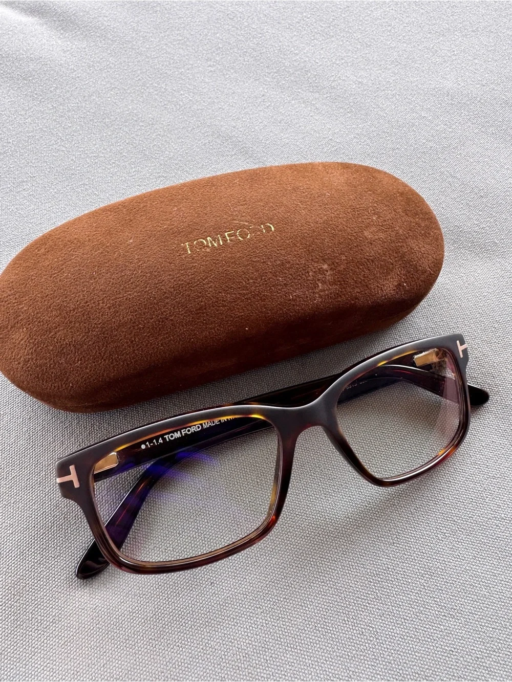 Tom Ford TF5313 052 Matte Havana Eyeglasses Frames 55-17-145 Made in Italy
